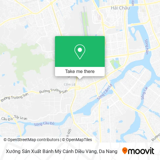 Xưởng Sản Xuất Bánh Mỳ Cánh Diều Vàng map