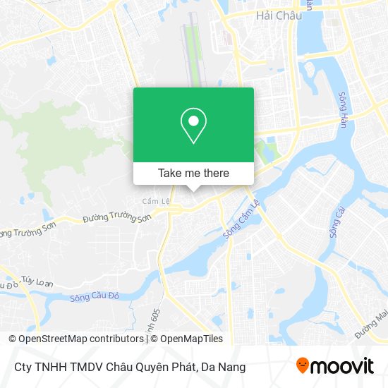 Cty TNHH TMDV Châu Quyên Phát map