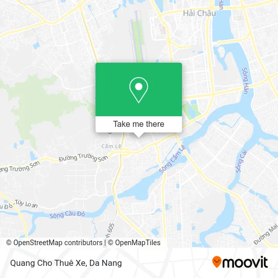 Quang Cho Thuê Xe map