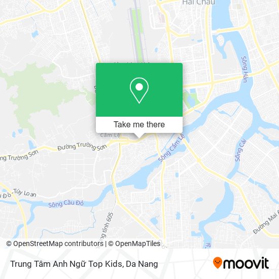 Trung Tâm Anh Ngữ Top Kids map