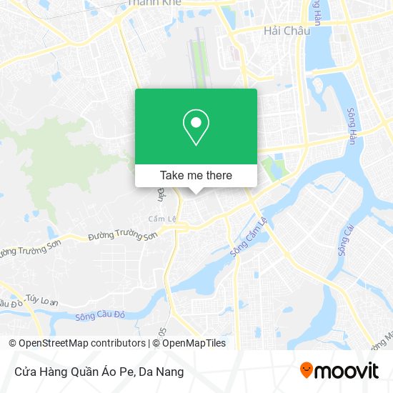 Cửa Hàng Quần Áo Pe map