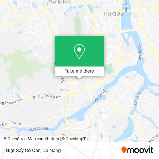 Giặt Sấy Cô Cân map