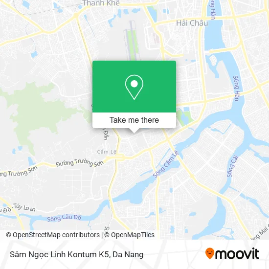Sâm Ngọc Linh Kontum K5 map