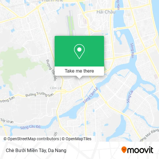 Chè Bưởi Miền Tây map