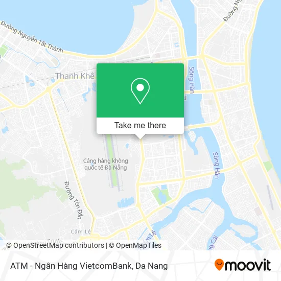 ATM - Ngân Hàng VietcomBank map