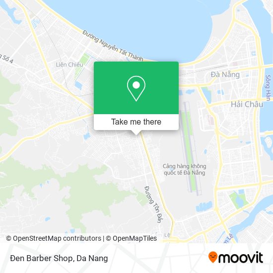 Đen Barber Shop map