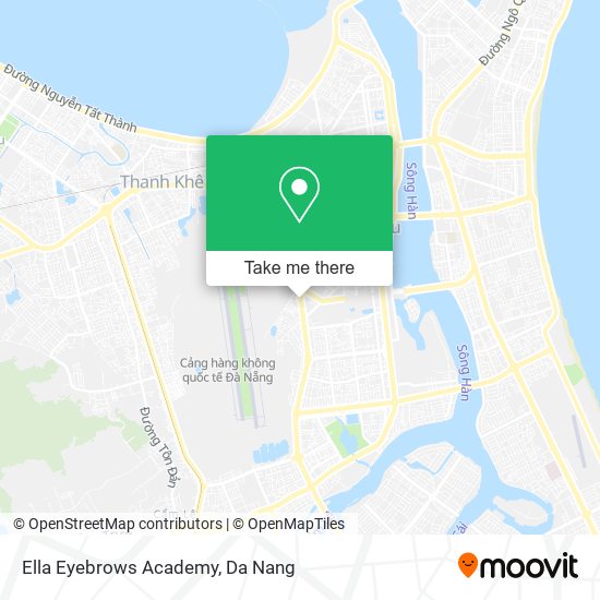 Ella Eyebrows Academy map