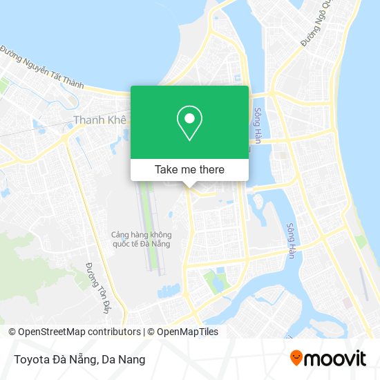 Toyota Đà Nẵng map