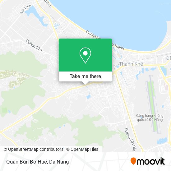 Quán Bún Bò Huế map