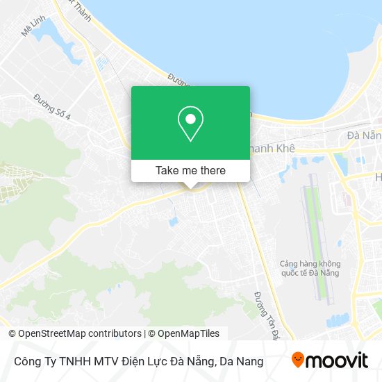 Công Ty TNHH MTV Điện Lực Đà Nẵng map