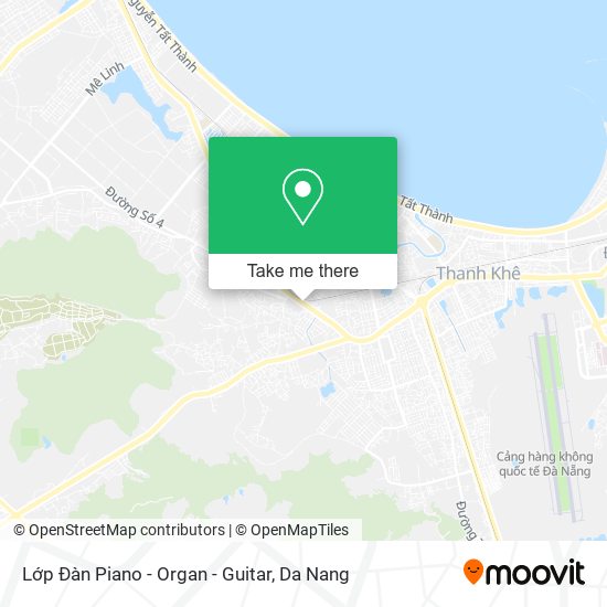 Lớp Đàn Piano - Organ - Guitar map