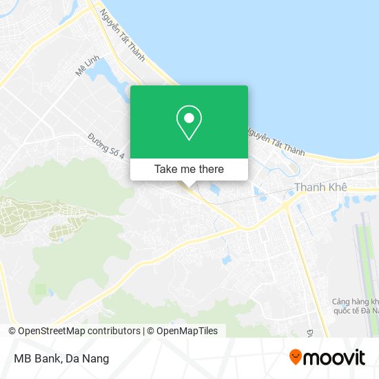 MB Bank map