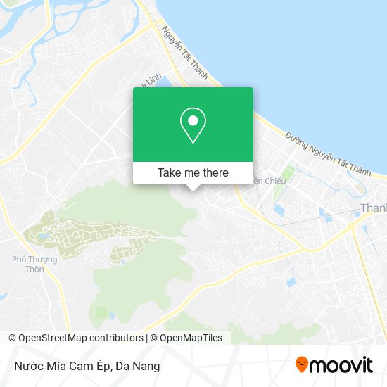 Nước Mía Cam Ép map