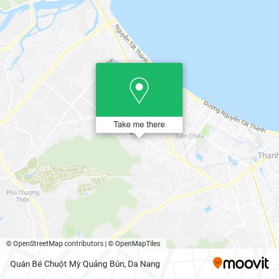 Quán Bé Chuột Mỳ Quảng Bún map