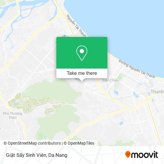 Giặt Sấy Sinh Viên map