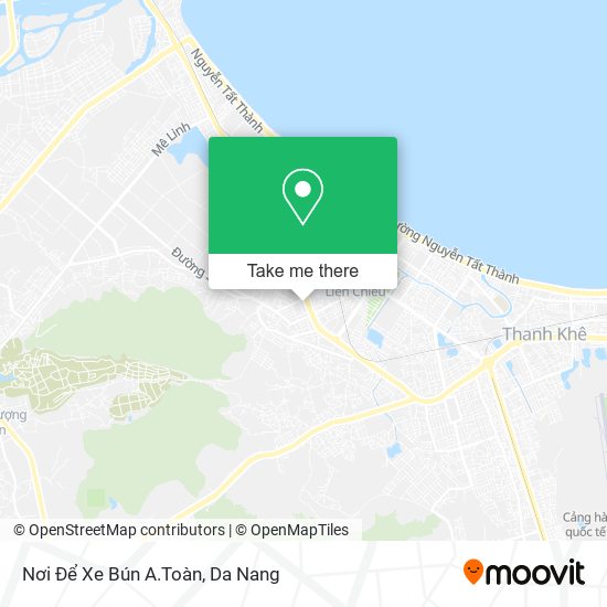 Nơi Để Xe Bún A.Toàn map