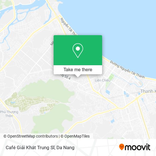 Café Giải Khát Trung Sĩ map