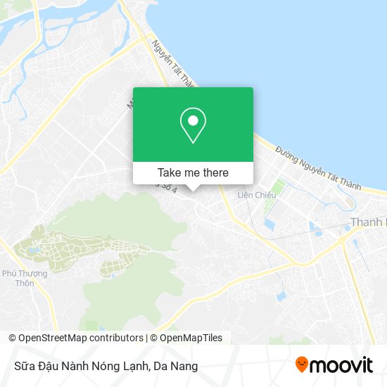 Sữa Đậu Nành Nóng Lạnh map