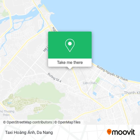 Taxi Hoàng Ánh map