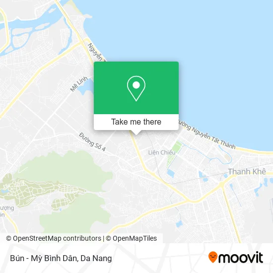 Bún - Mỳ Bình Dân map