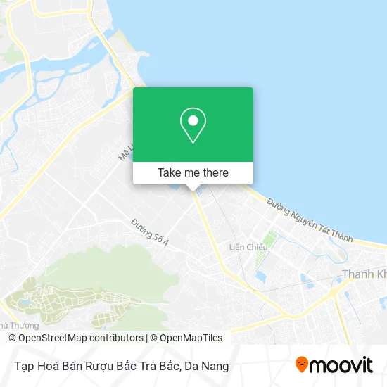 Tạp Hoá Bán Rượu Bắc Trà Bắc map