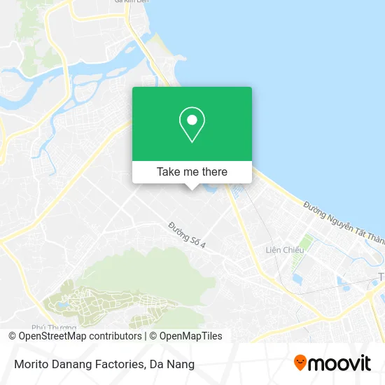 Morito Danang Factories map