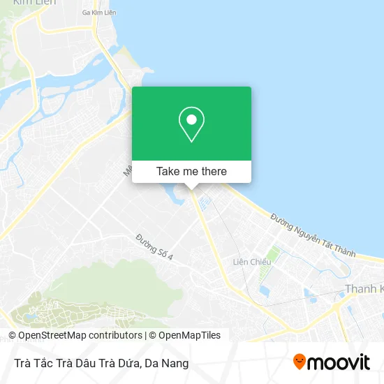 Trà Tắc Trà Dâu Trà Dứa map