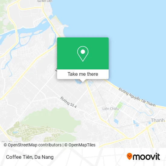 Coffee Tiên map