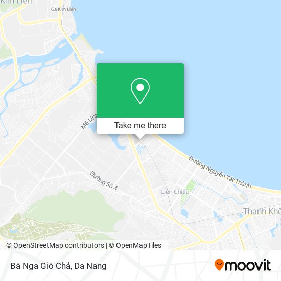 Bà Nga Giò Chả map