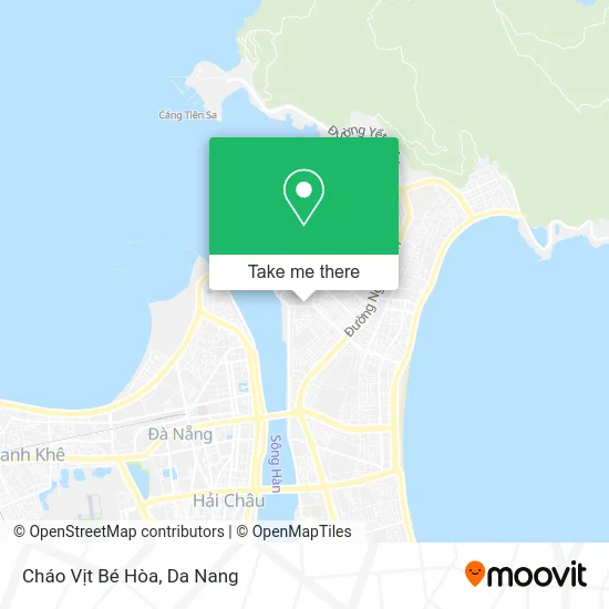 Cháo Vịt Bé Hòa map
