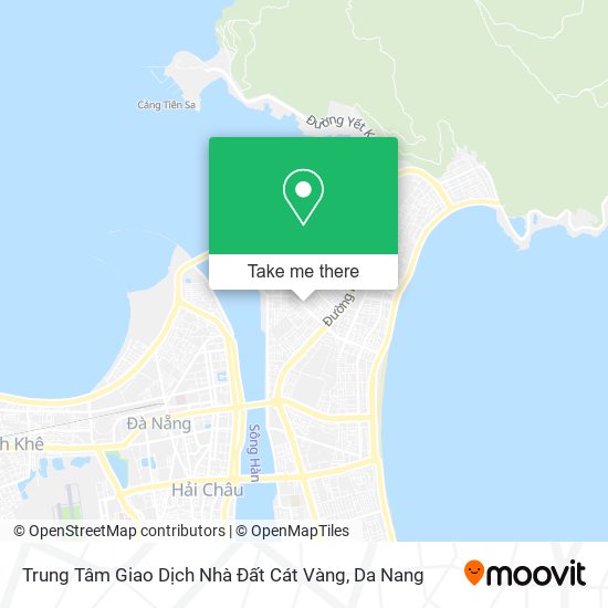 Trung Tâm Giao Dịch Nhà Đất Cát Vàng map