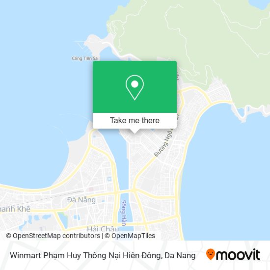 Winmart Phạm Huy Thông Nại Hiên Đông map