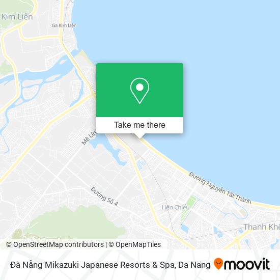 Đà Nẵng Mikazuki Japanese Resorts & Spa map