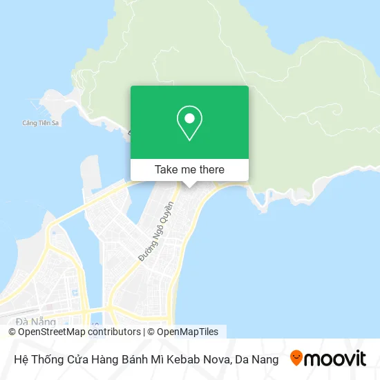 Hệ Thống Cửa Hàng Bánh Mì Kebab Nova map