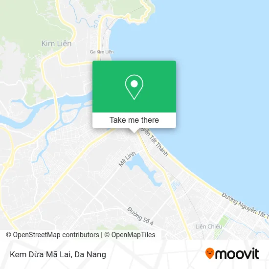 Kem Dừa Mã Lai map