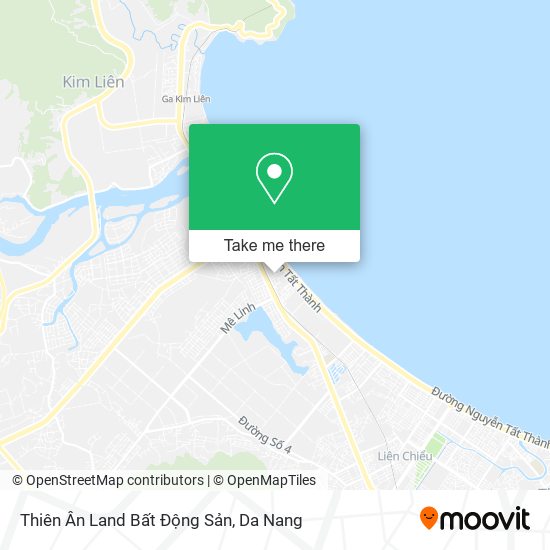 Thiên Ân Land Bất Động Sản map