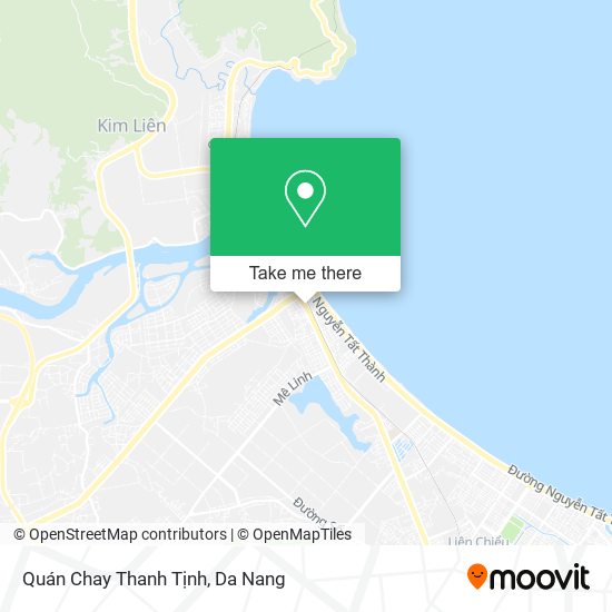 Quán Chay Thanh Tịnh map