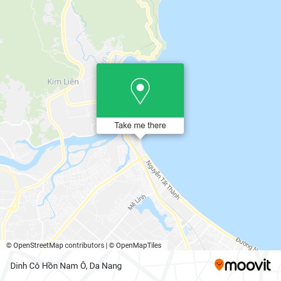 Dinh Cô Hồn Nam Ô map
