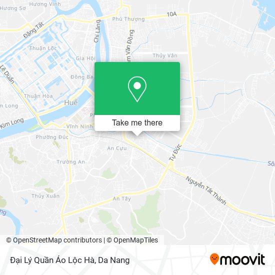 Đại Lý Quần Áo Lộc Hà map