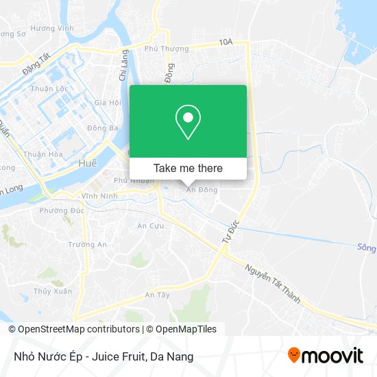 Nhỏ Nước Ép - Juice Fruit map