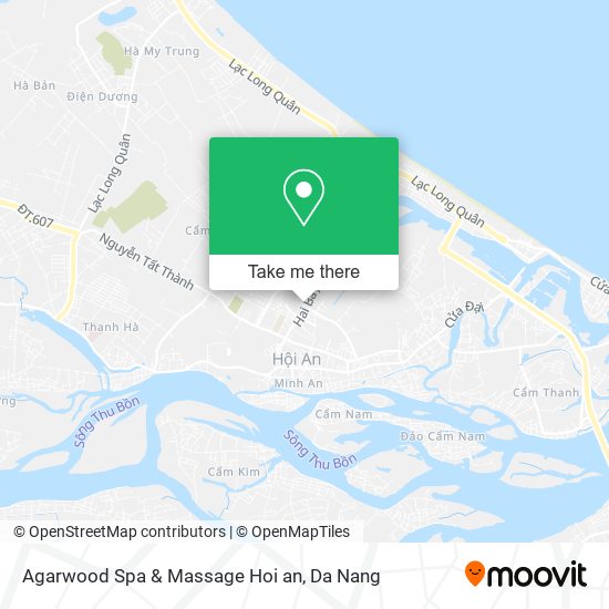 Agarwood Spa & Massage Hoi an map