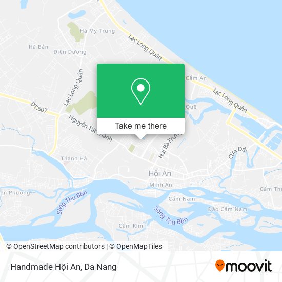 Handmade Hội An map