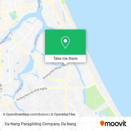 Da Nang Paragliding Company map