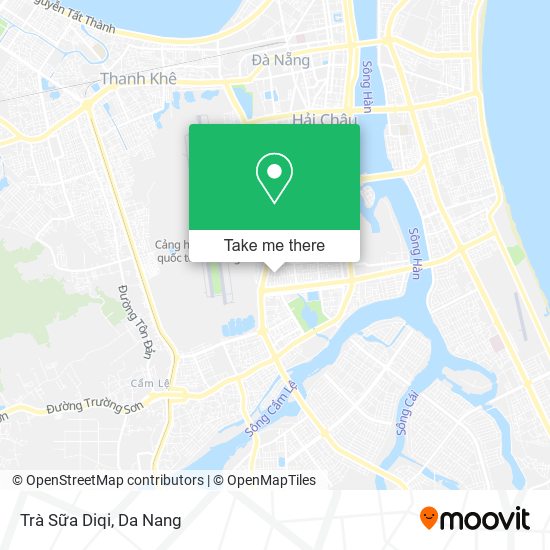 Trà Sữa Diqi map