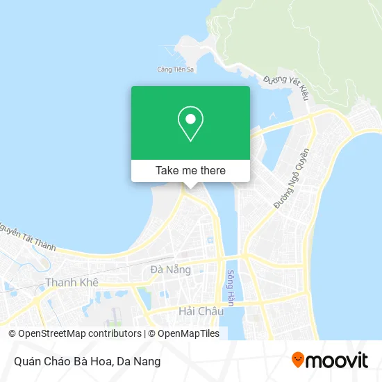 Quán Cháo Bà Hoa map