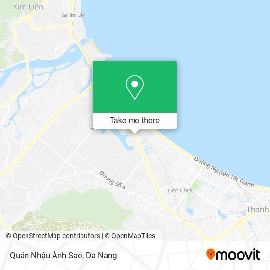 Quán Nhậu Ánh Sao map