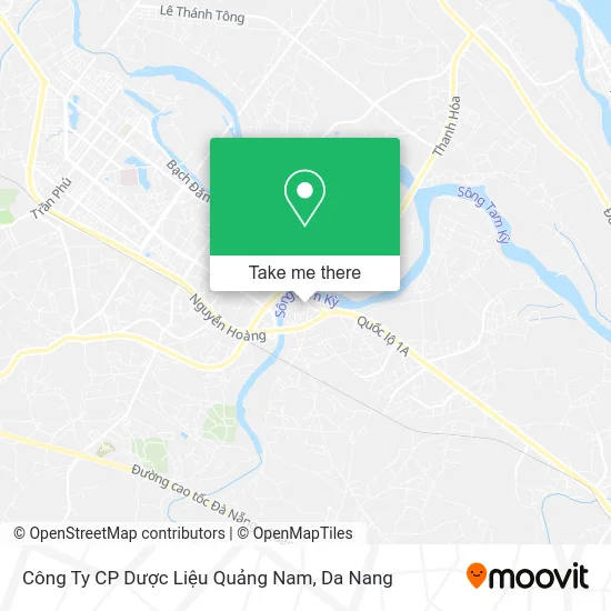 Công Ty CP Dược Liệu Quảng Nam map