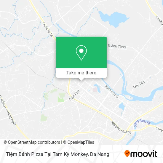 Tiệm Bánh Pizza Tại Tam Kỳ Monkey map