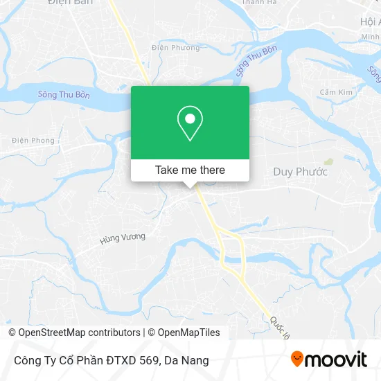 Công Ty Cổ Phần ĐTXD 569 map