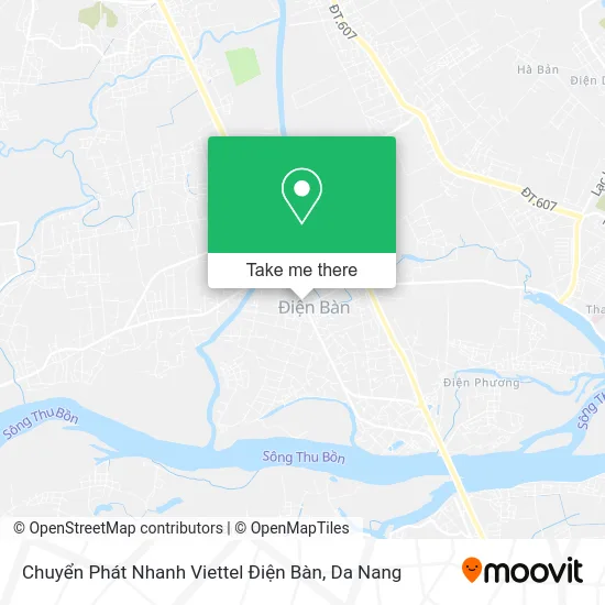 Chuyển Phát Nhanh Viettel Điện Bàn map